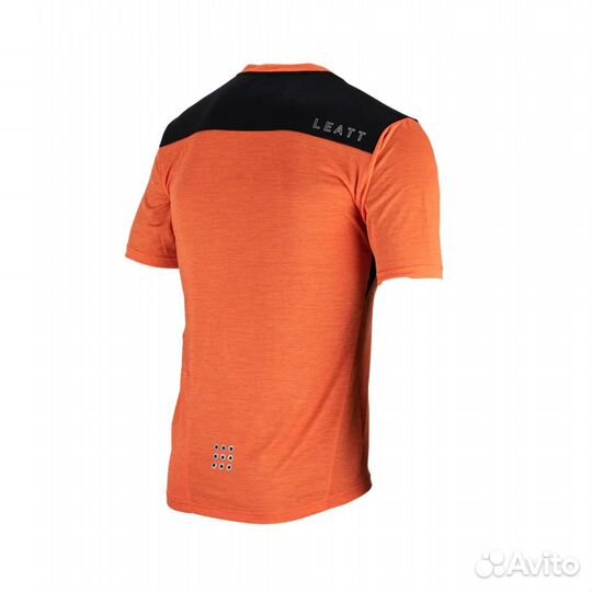 Велоджерси Leatt MTB Trail 1.0 Jersey (Flame, M