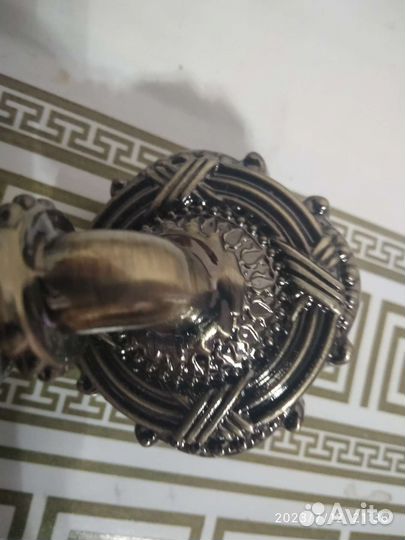 Вешалка, настенная, бронзовый Италия