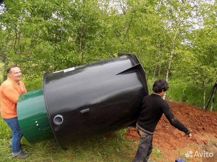 Септик для дома и дачи. Установка под ключ