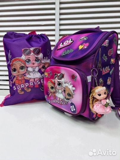 Рюкзак школьный для девочки новый ортопедический