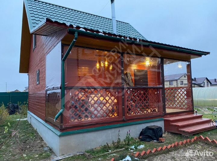 Мягкие окна для беседок, террас и веранд