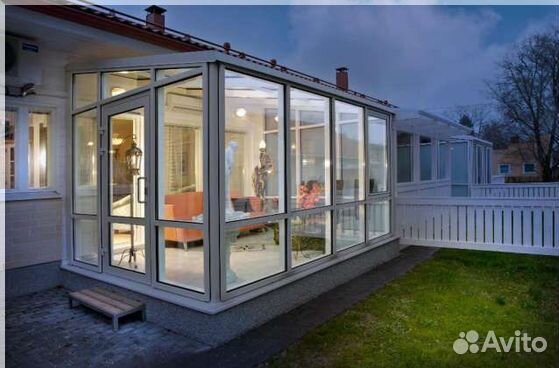 Остекление веранд,террас беседок