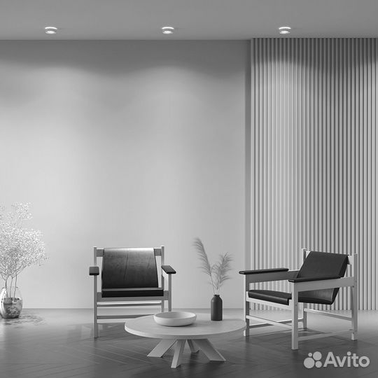 Светильник встраиваемый потолочный DL035-2-L6W4K