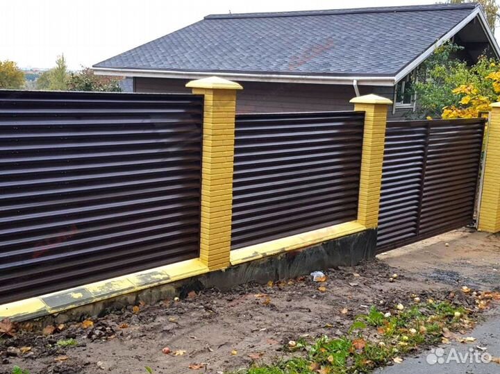 Забор-жалюзи