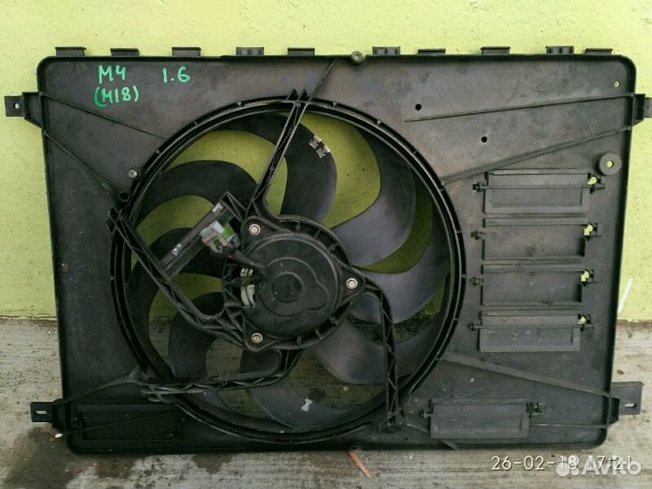 Вентилятор охлаждения Форд Мондео 4 МКПП