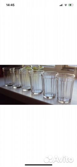 Стаканы граненые СССР и стопки