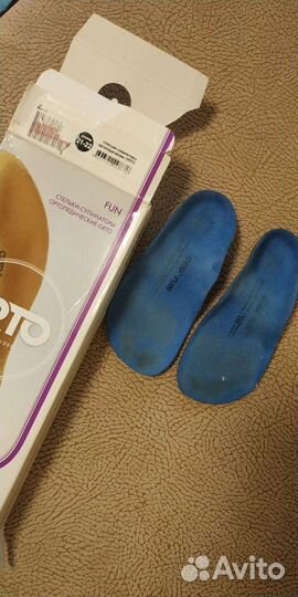 Ортопедические стельки orto fun,размер 21-22