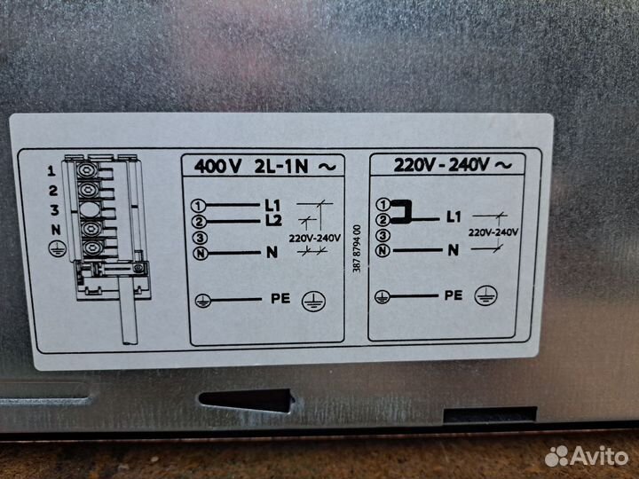 Электрическая варочная панель Electrolux EHF46547X