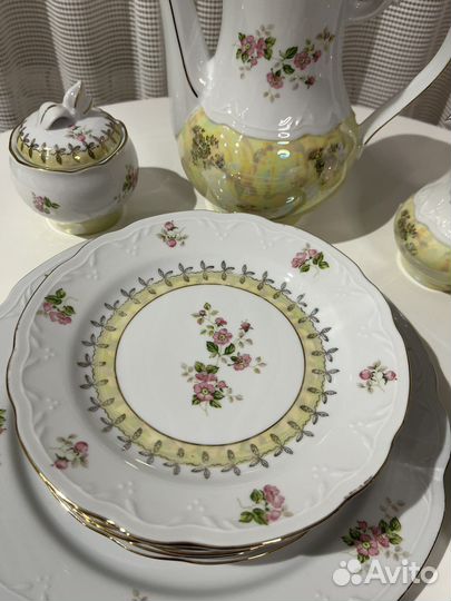 Сервиз роза гдр