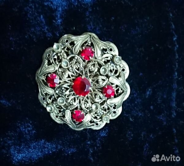 Винтажная брошь 