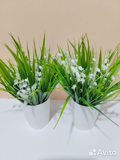 Цветы искусственные ландыши