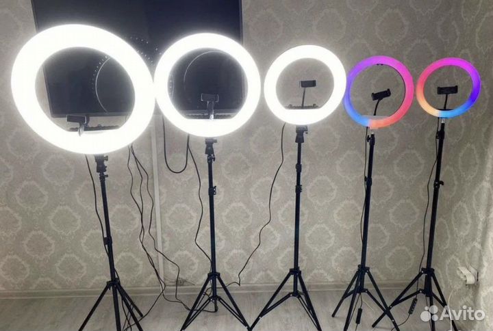 Кольцевые лампы с гарантией