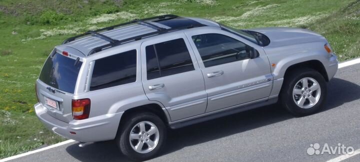 Поперечные рейлинги на Jeep Grand Cherokee 2 шт