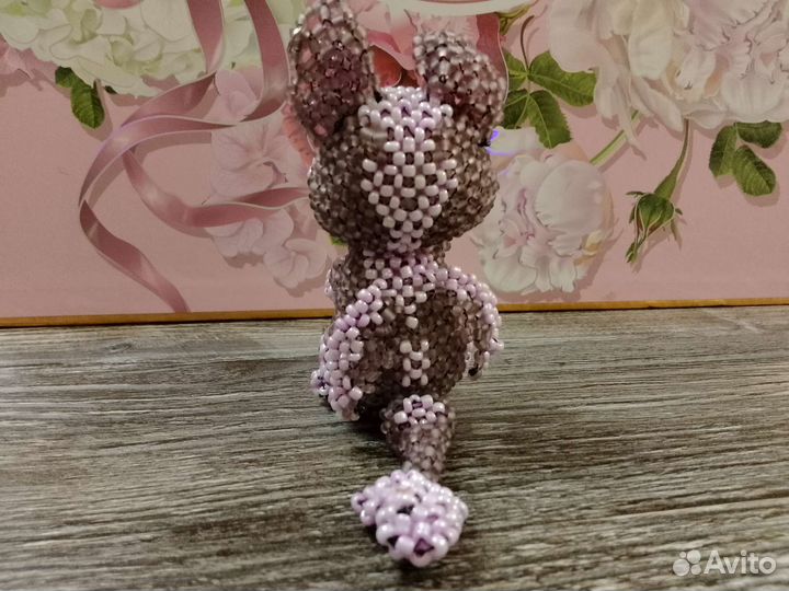 Зверьки из бисера