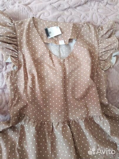 Платье в горошек