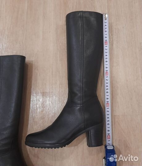 Сапоги демисезонные натуральная кожа 36