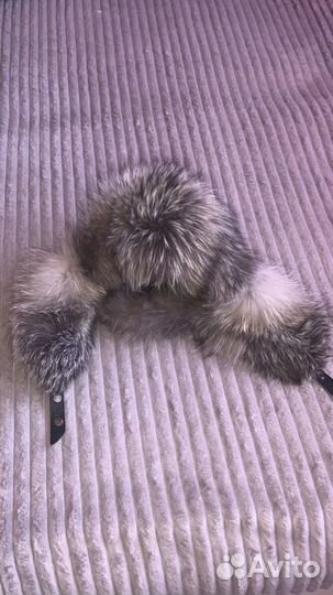 Шапка,натуральная кожа,нат мех