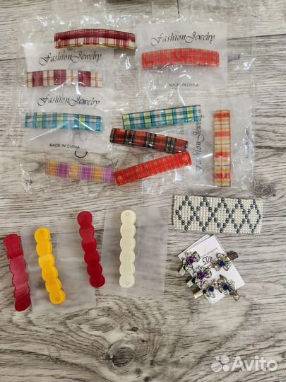 Заколки для волос пакетом