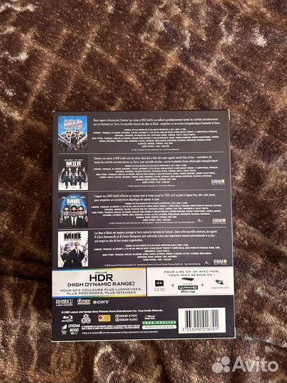 Люди в черном полная коллекция blu ray 4k ultra hd
