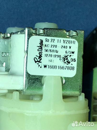 Заливной клапан для ст.машины Indesit iwsb 5105