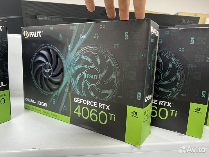 Видеокарты новые 3050/3060/4060/4060ti/4070