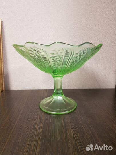 Фруктовница на ножке СССР