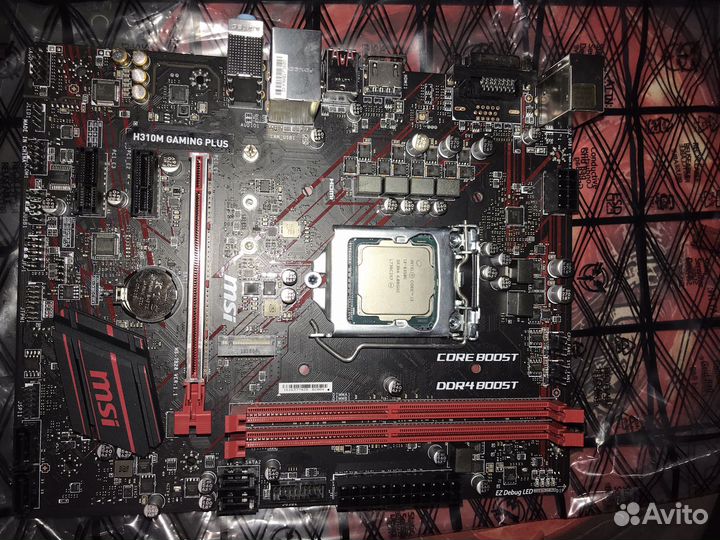 Материнская плата MSI H310-M gaming plus