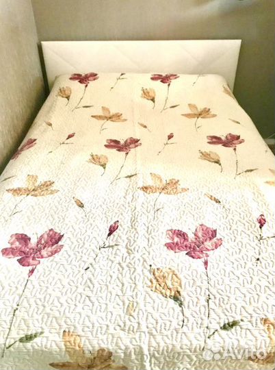 Покрывало на кровать и шторы хлопковые