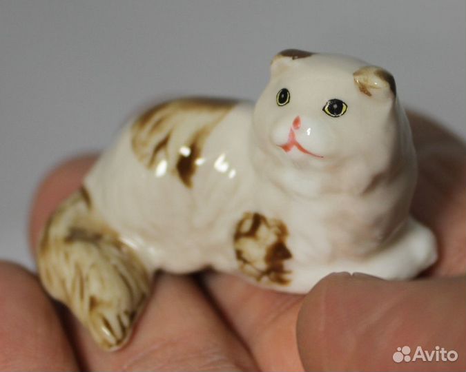 Кошка Китайский фарфор Статуэтка RU*060-6