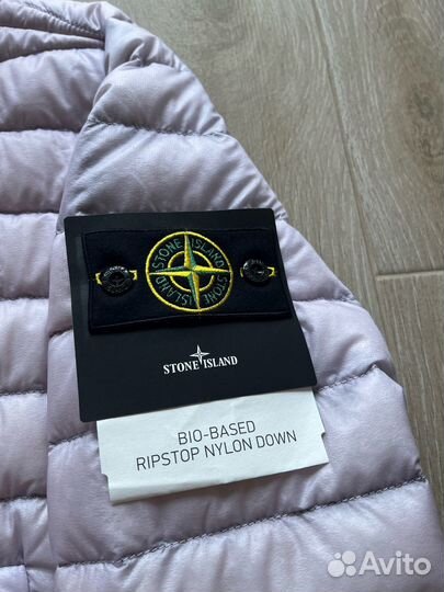 Куртка пуховик stone island BIO based ripstop nylo