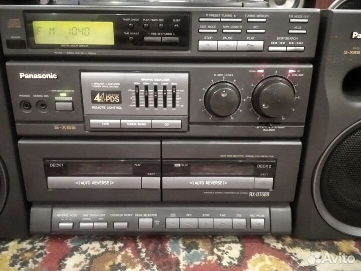 Mагнитофон Panasonic RX-DT680