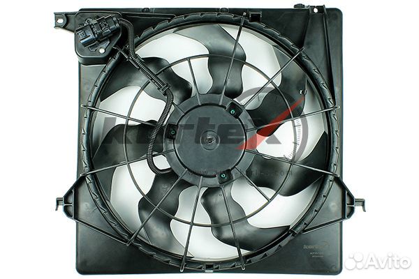 Вентилятор радиатора Hyundai Santa Fe 3 12- 2.2