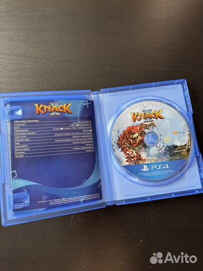 Диски на ps4 Knack 2