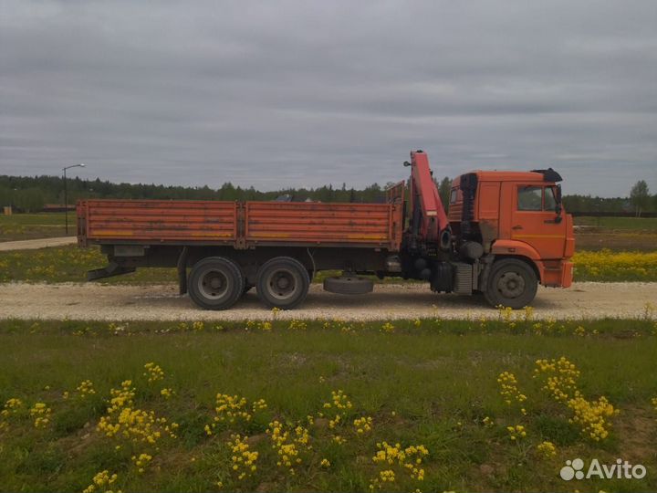 КАМАЗ 65115 с КМУ, 2021