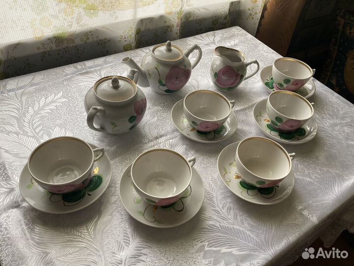 Чайный сервиз СССР 1972г