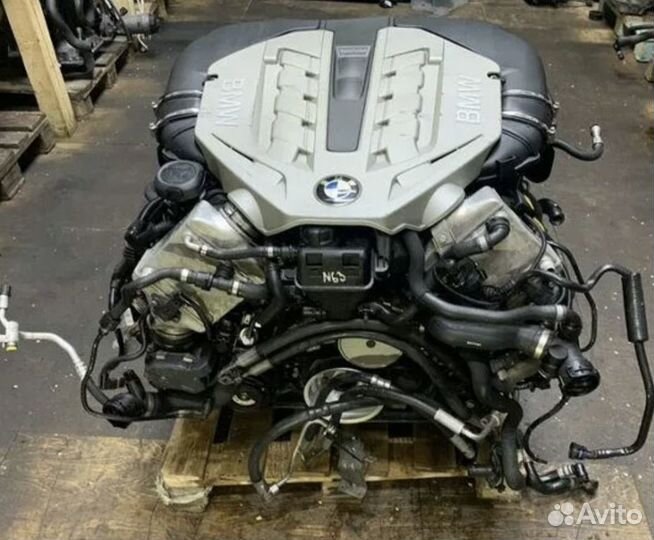 Контрактный Двигатель BMW N63 B44 кол, турбины (пр