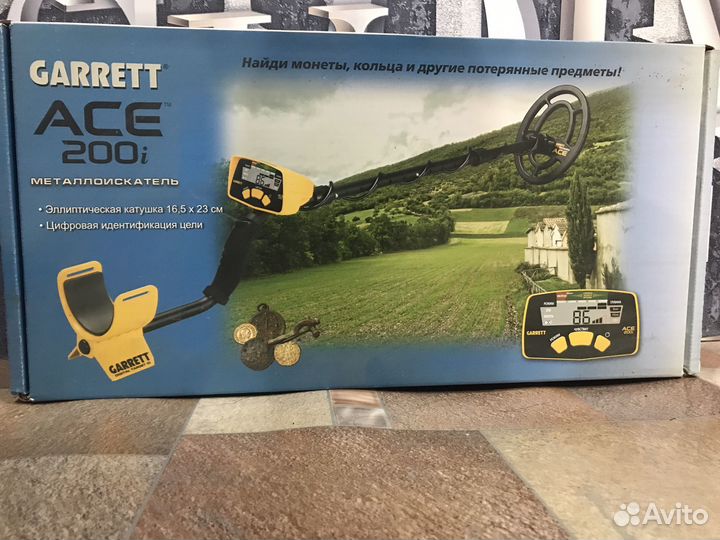Металлоискатель garrett ace 200i