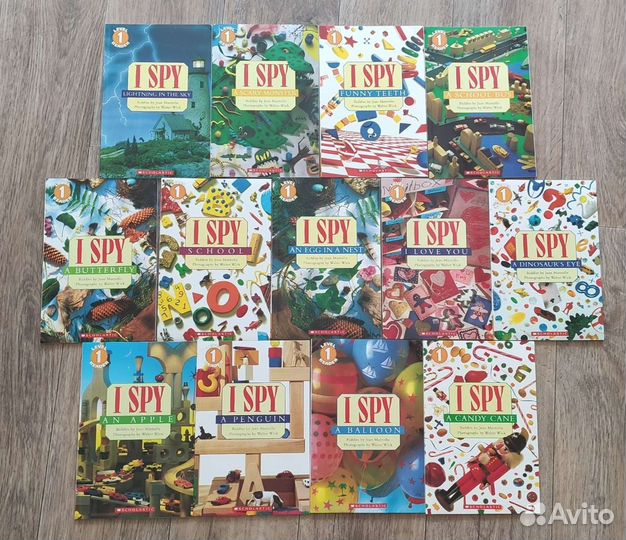 Книги серии I Spy