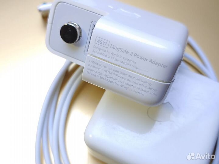 Оригинал Блок питания Apple MagSafe 2 45W Delta