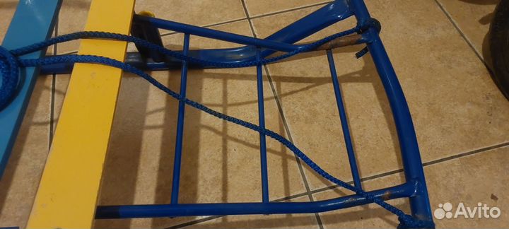 Санки детские Тимка на веревочке