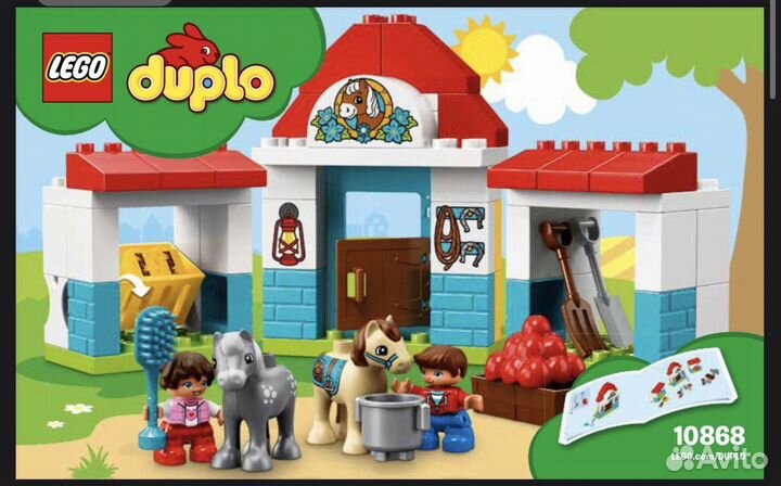 Lego duplo 10868 конюшня