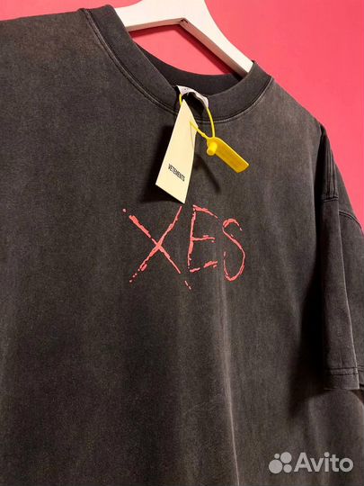 Vetements футболка оверсайз limited edition (тренд