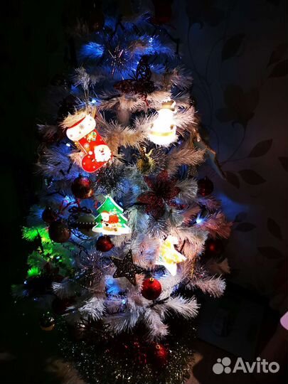 Елочная игрушка с подсветкой украшения для ёлки