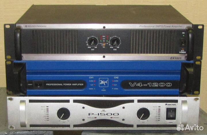 Усилители звука Pro 240-2750W 3шт PV CVR Park NAG