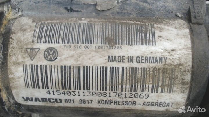Компрессор воздушный Volkswagen Touareg, 2008