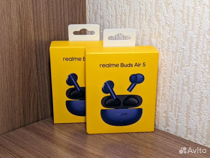Новые Realme Buds Air 5 Global Синие