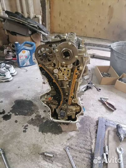Разбор двс (двигателя) L13B Honda