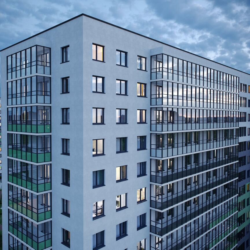 1-к. квартира, 36,5 м², 3/12 эт.