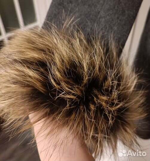 Меховые воротники, Манжеты из енота