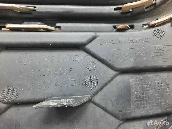 Накладка птф левая VW amarok 2016-нв 2H6807489DL 2